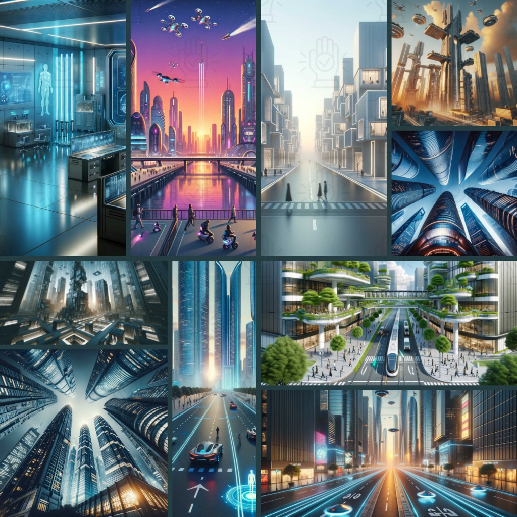 【TRPG背景素材】未来都市パック86枚|部屋・廊下・廃墟化