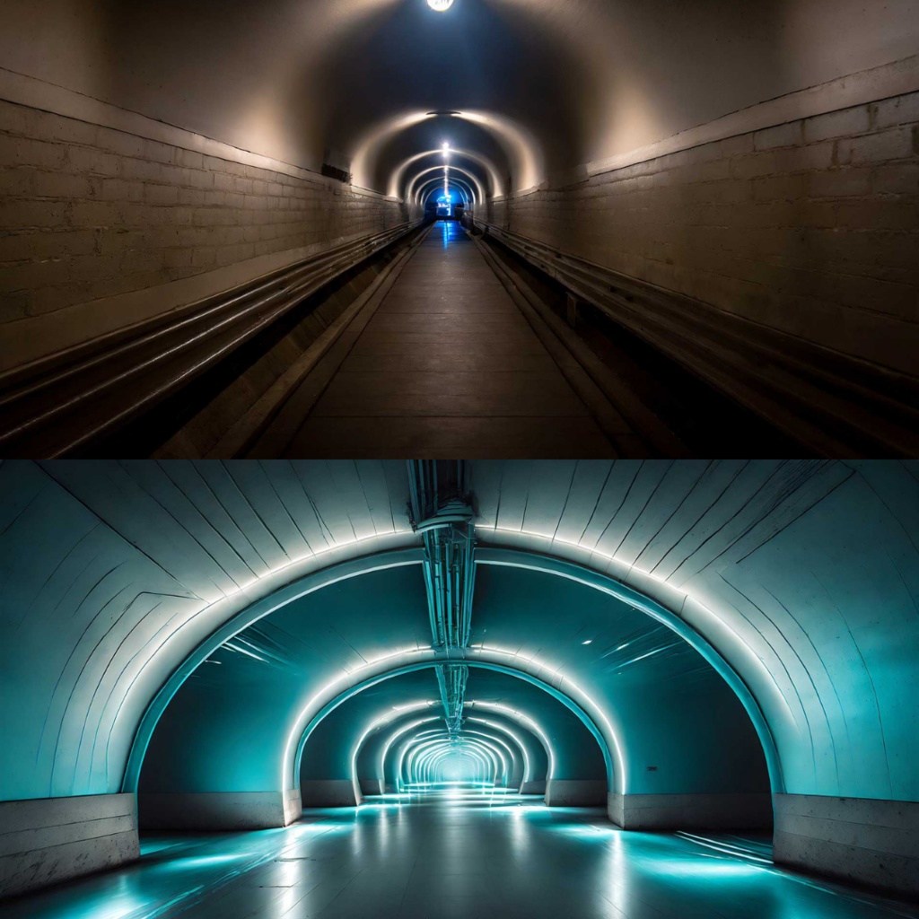 【フリー素材】TRPGに使えそうな背景イラスト|地下通路