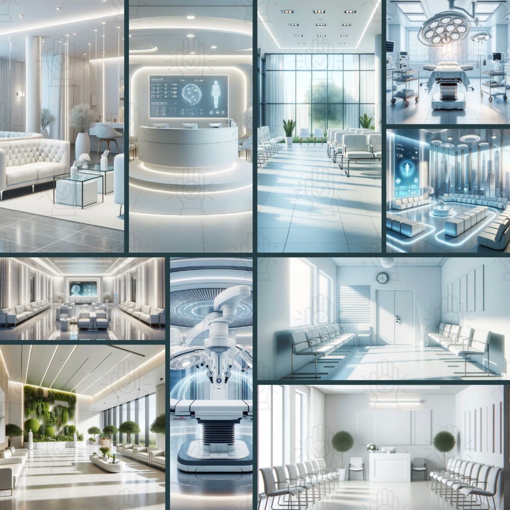 【TRPG背景素材】病院パック87枚|鍵扉・近代・廃墟化