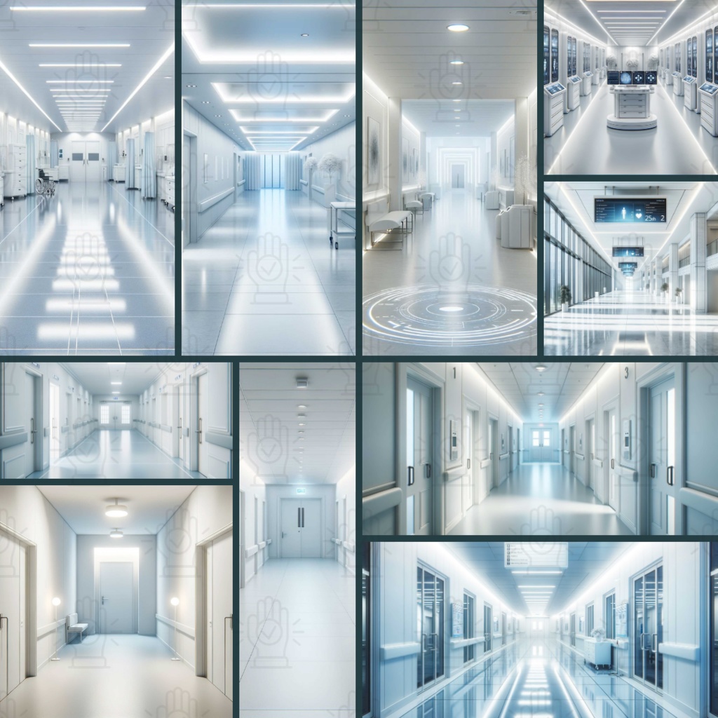 【TRPG背景素材】病院パック87枚|鍵扉・近代・廃墟化