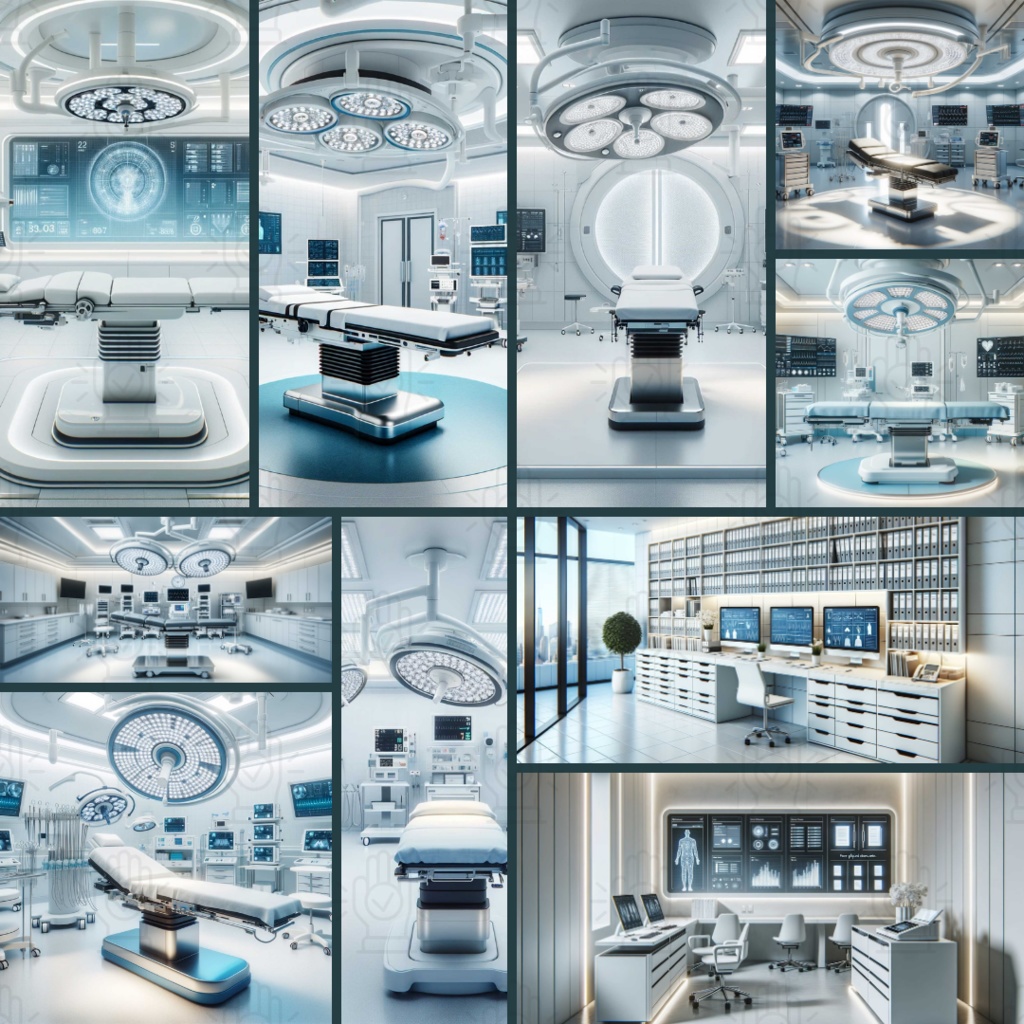 【TRPG背景素材】病院パック87枚|鍵扉・近代・廃墟化