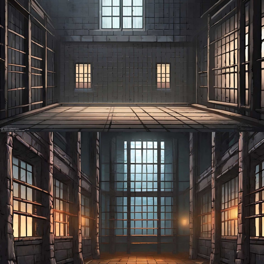 【フリー素材】TRPGに使えそうな背景イラスト|暗い監獄