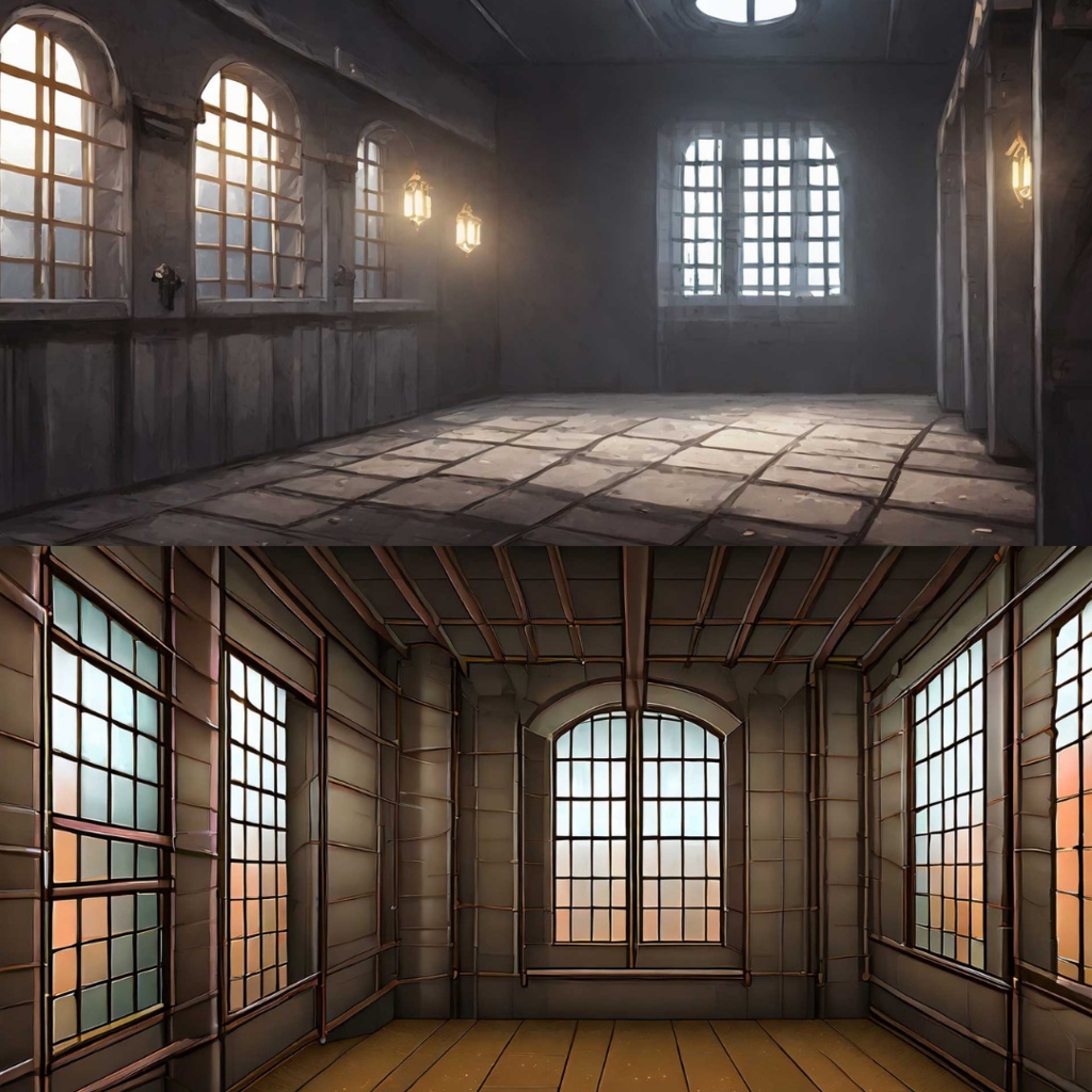 【フリー素材】TRPGに使えそうな背景イラスト|暗い監獄