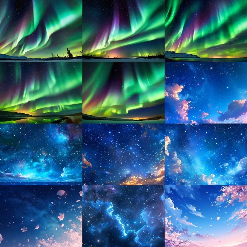 【フリー素材】空パック173枚|無料の背景素材