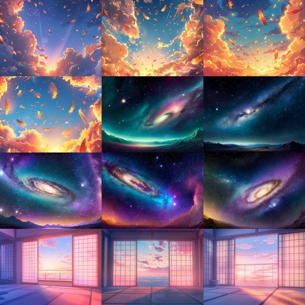 【フリー素材】空パック173枚|無料の背景素材