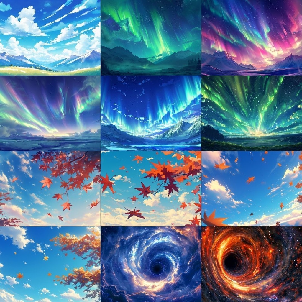 【フリー素材】空パック173枚|無料の背景素材