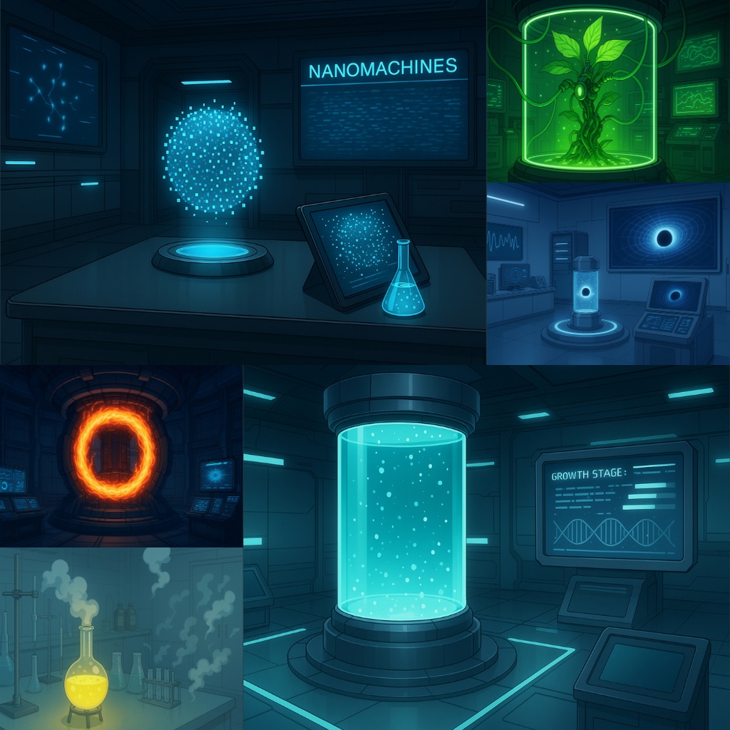 厳選|【TRPG背景素材】ニッチな研究所パック|25枚|分析室・培養液・研究発表・廃墟・反応炉・通信解析・AIロボット・ウイルス兵器・テレポーテーション・etc