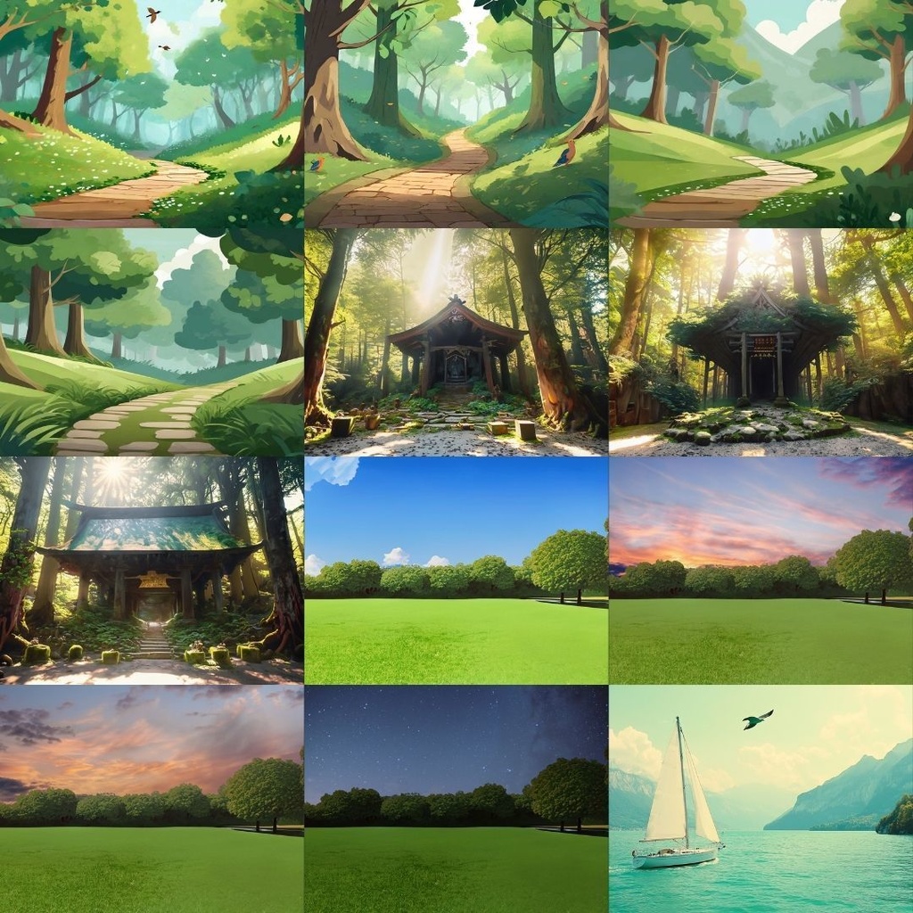 【フリー素材】夏パック232枚|無料の背景素材