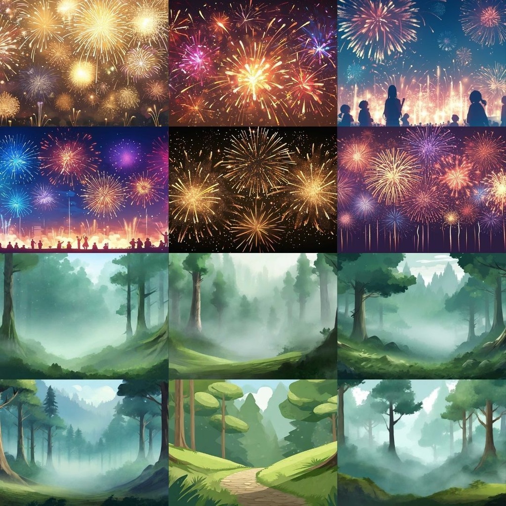 【フリー素材】夏パック232枚|無料の背景素材