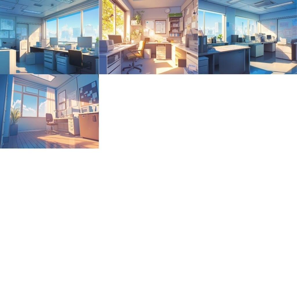 【TRPG背景素材】病院100枚|病室・外観・休憩室・院長室・研究室・資料室