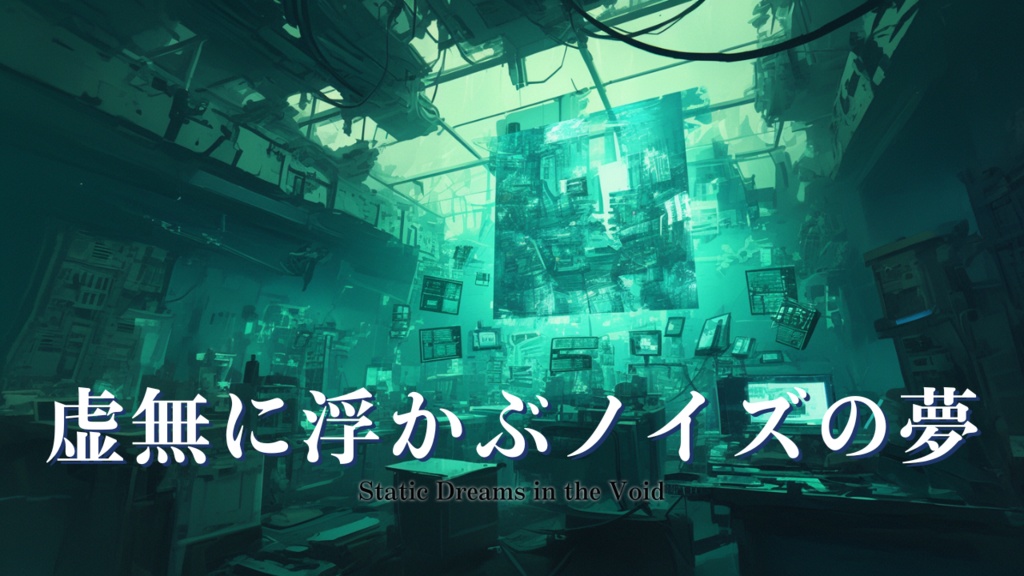 【フリーBGM】虚無に浮かぶノイズの夢 - Static Dreams in the Void|ゲーム シナリオBGM【NoCopyrightMusic】