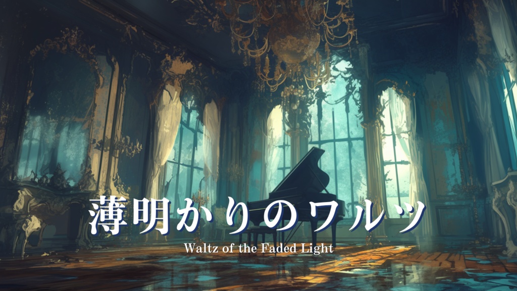 【フリーBGM】薄明かりのワルツ - Waltz of the Faded Light|ゲーム シナリオBGM【NoCopyrightMusic】