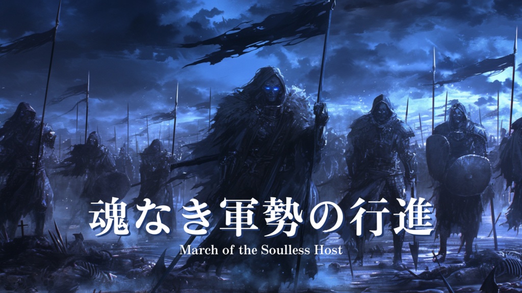 【フリーBGM】魂なき軍勢の行進 - March of the Soulless Host｜ゲーム シナリオBGM【NoCopyrightMusic】