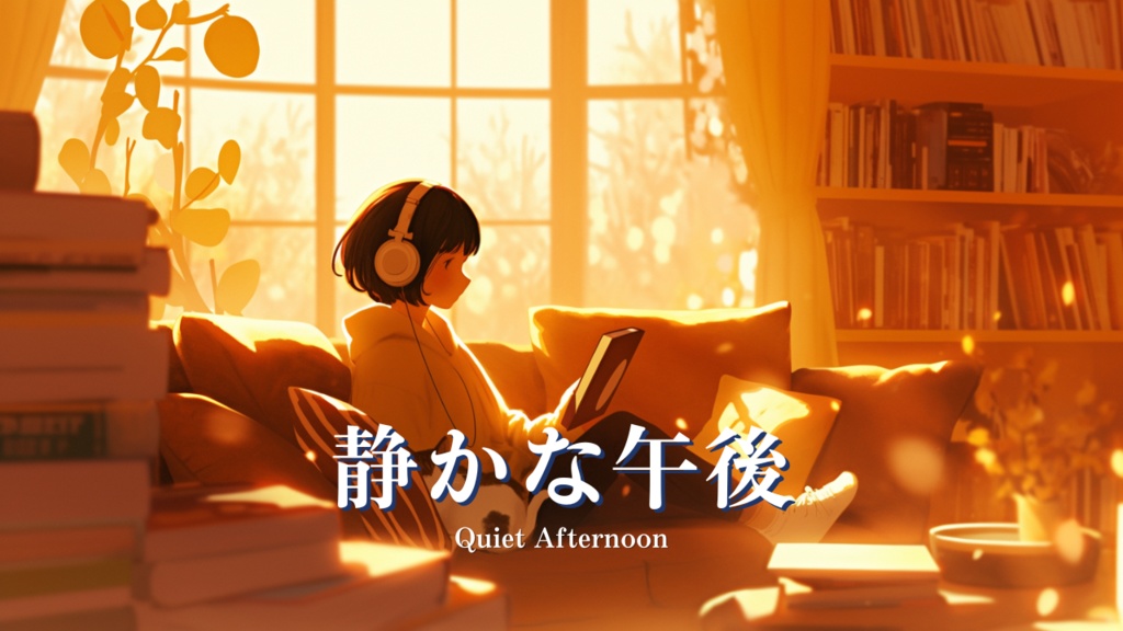 【フリーBGM】静かな午後 - Quiet Afternoon / カフェ, リラックス, LoFi, 店内 | Free Game Music