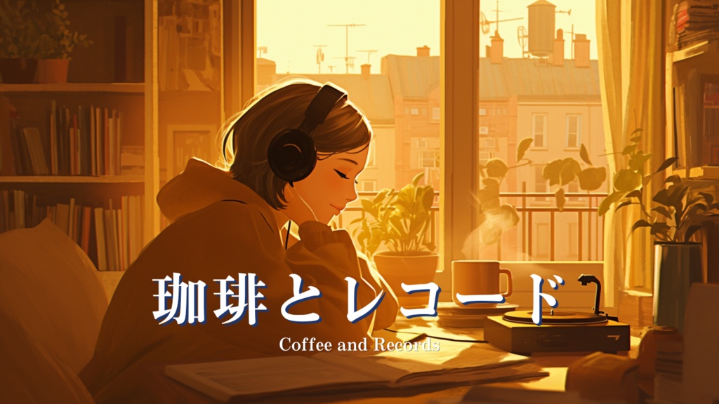 【フリーBGM】珈琲とレコード - Coffee and Records / カフェ, リラックス, LoFi, 店内 | Free Game Music