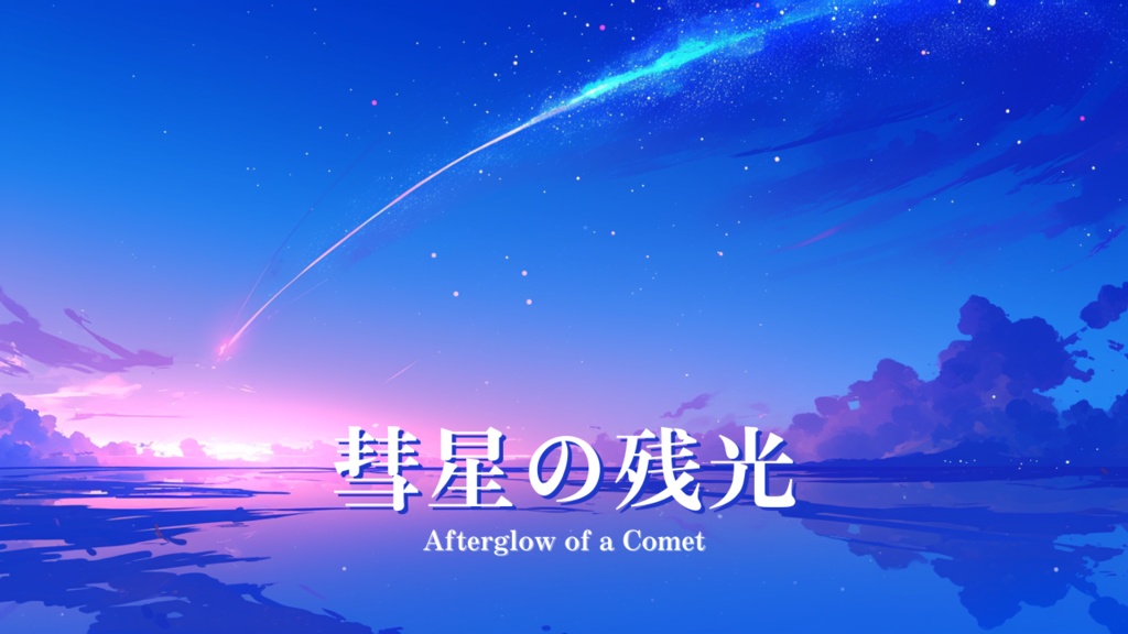 Ambient Sci-Fi Space Music｜Free BGM 近未来 宇宙 背景音楽 フリー素材 – 彗星の残光/Afterglow of a Comet