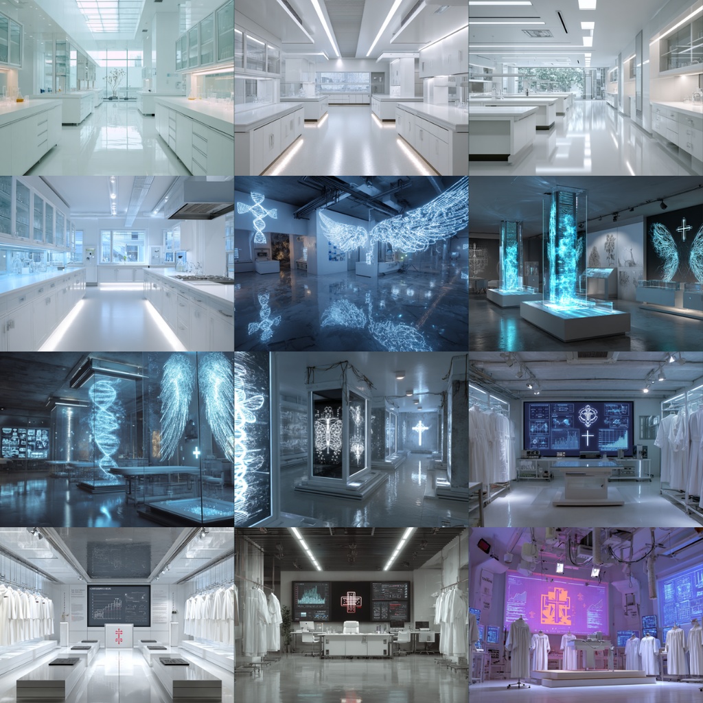 【TRPG背景素材】様々な研究所 160枚|地下実験室・凍結・個室・脳科学・事故直後・資料保管庫・近未来・禁書保管・観察されている・教会跡地etc