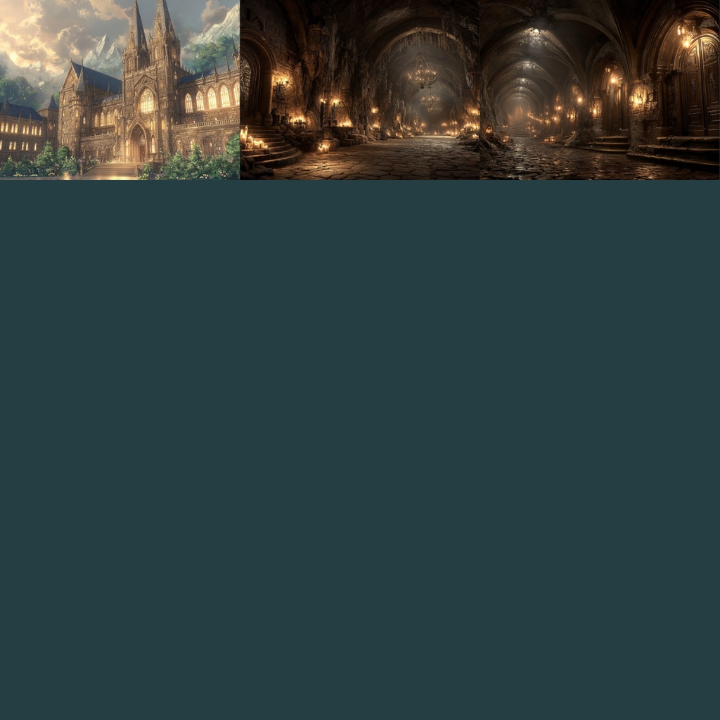 【TRPG背景素材】魔法学校 183枚|教室・図書館・回廊・錬金術実験室・講堂・禁書・決闘場・校長室・大聖堂・食堂・寮・外観etc