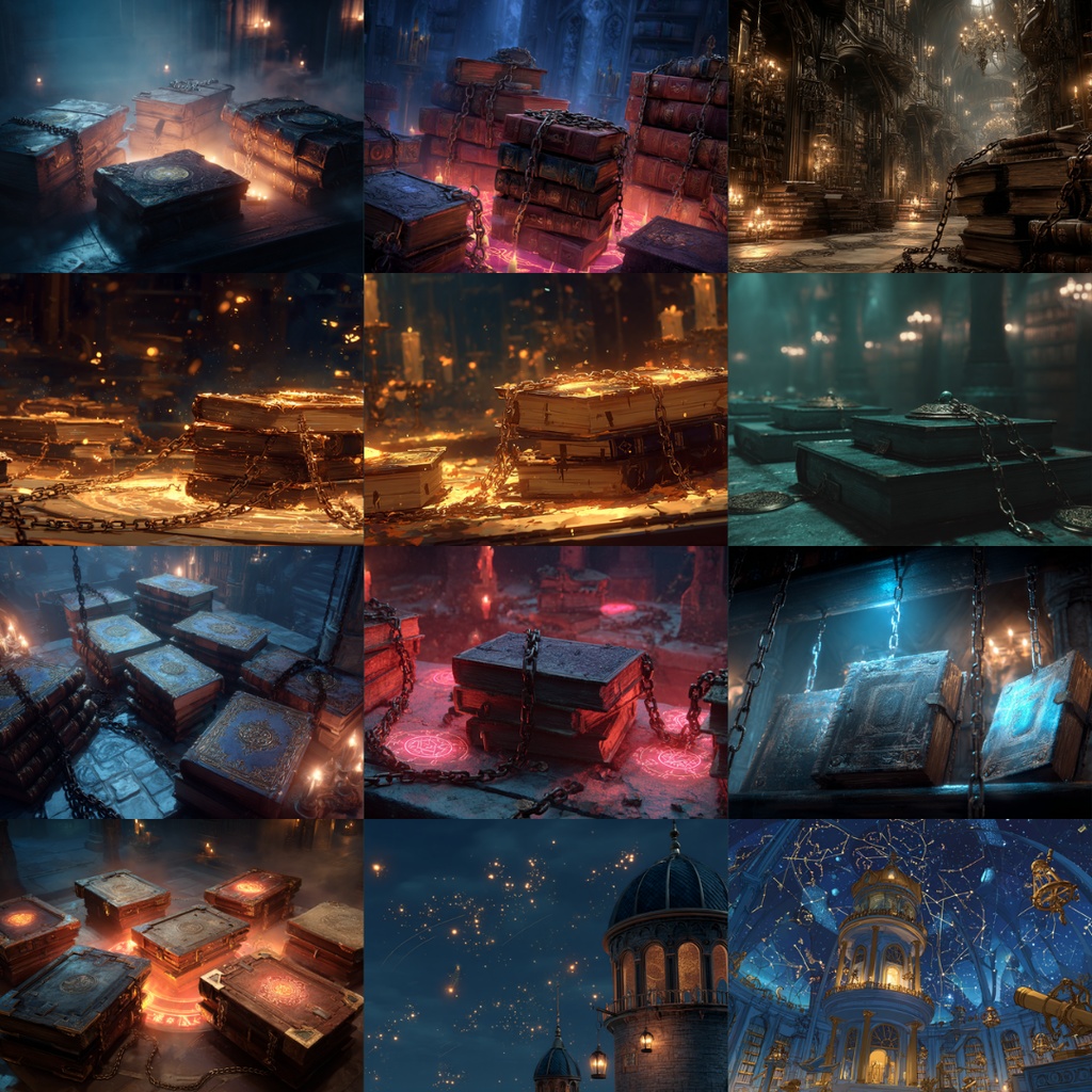 【TRPG背景素材】魔法学校 183枚|教室・図書館・回廊・錬金術実験室・講堂・禁書・決闘場・校長室・大聖堂・食堂・寮・外観etc