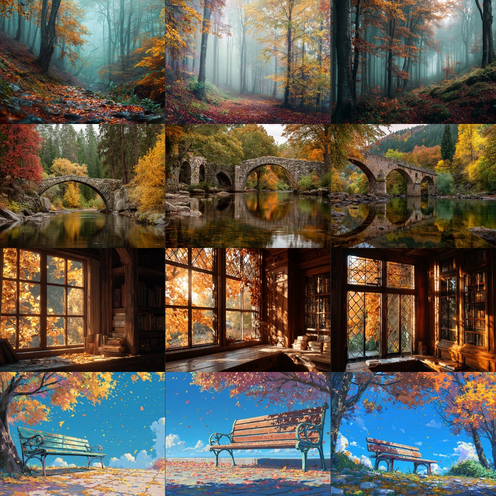 【フリー素材】秋の風景イラスト160枚|TRPG・ブログ・SNSに使える無料背景素材