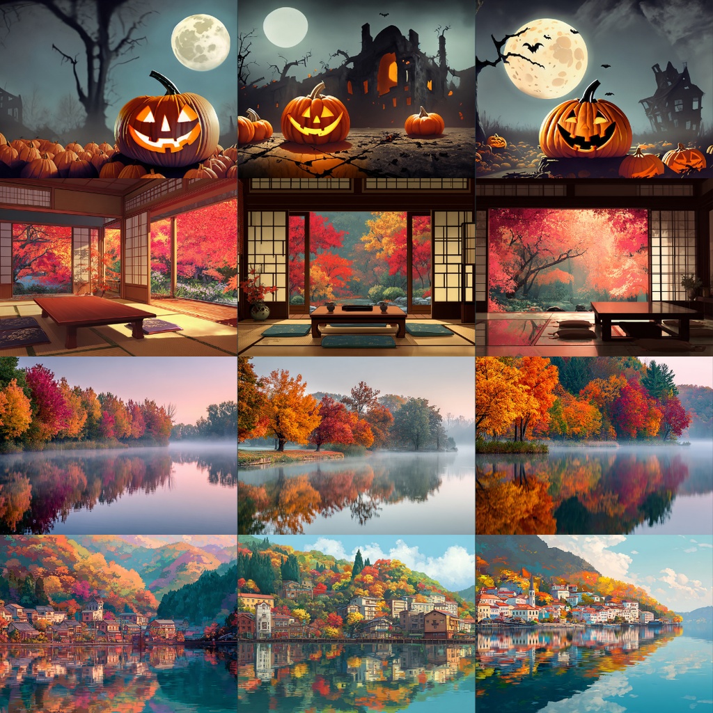 【フリー素材】秋の風景イラスト160枚|TRPG・ブログ・SNSに使える無料背景素材