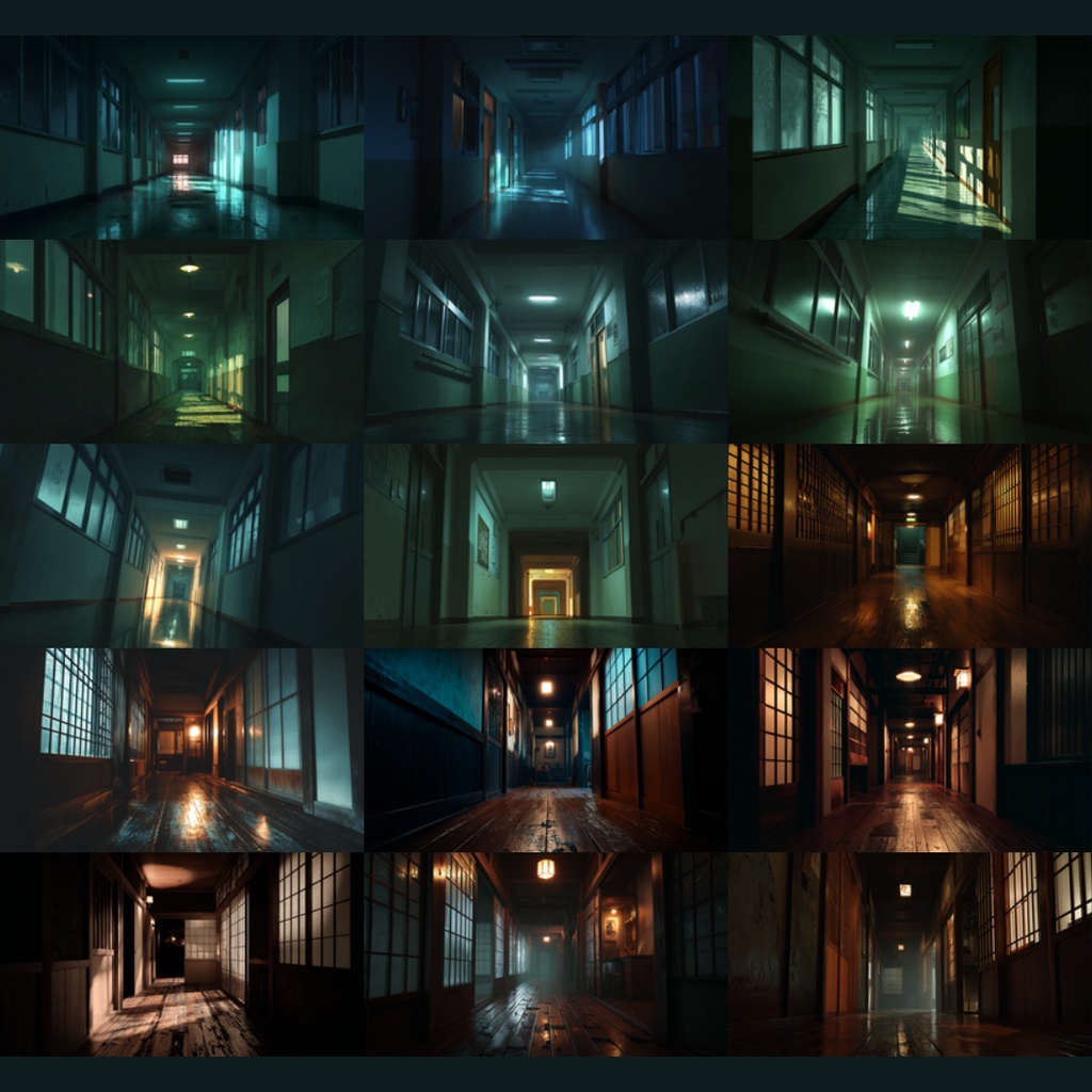 【背景素材】ホラー演出/屋内 161枚|日常・病院・廊下・古民家・洋館・アパート・地下室・教室(TRPG, マダミス, ココフォリア, ゲーム)