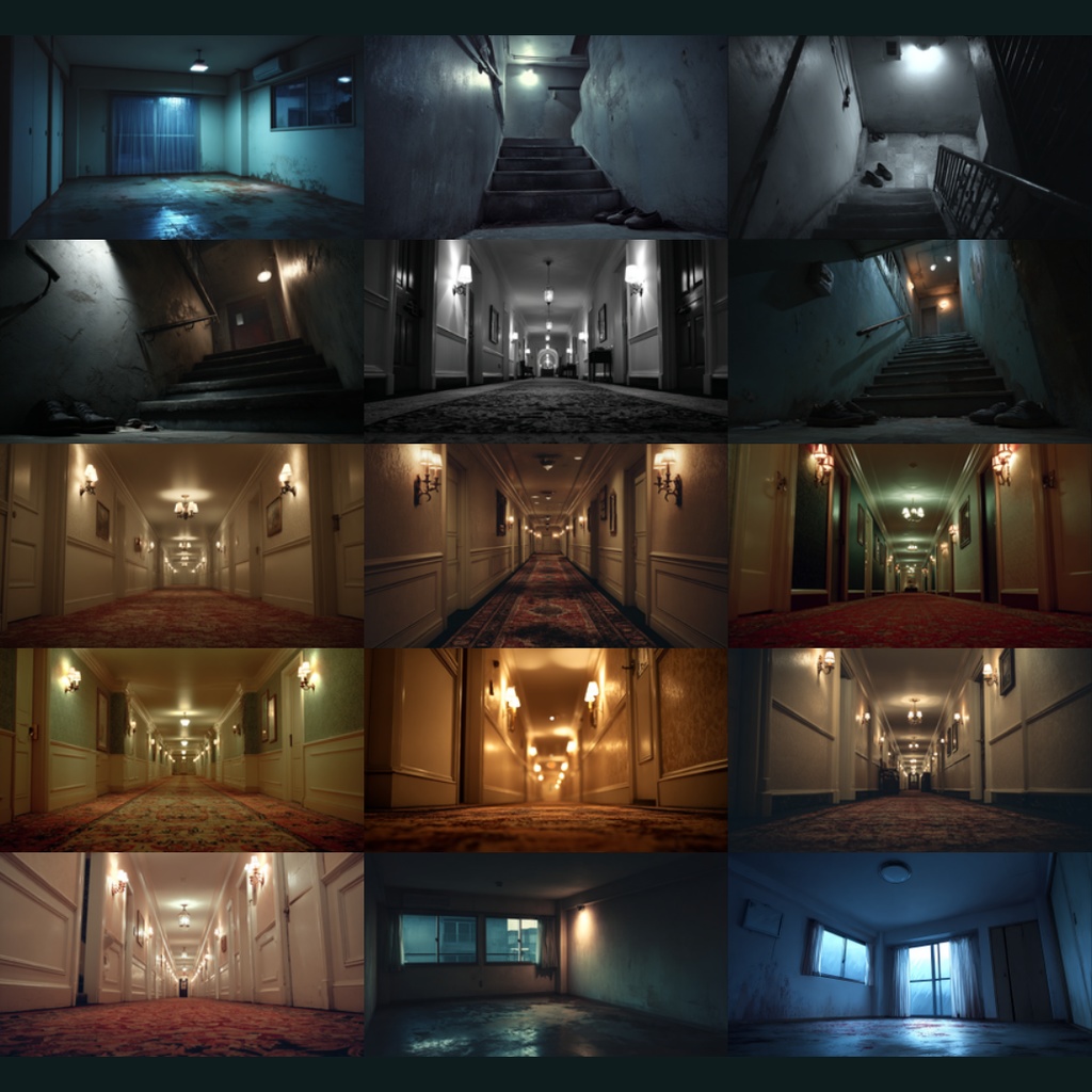 【背景素材】ホラー演出/屋内 161枚|日常・病院・廊下・古民家・洋館・アパート・地下室・教室(TRPG, マダミス, ココフォリア, ゲーム)