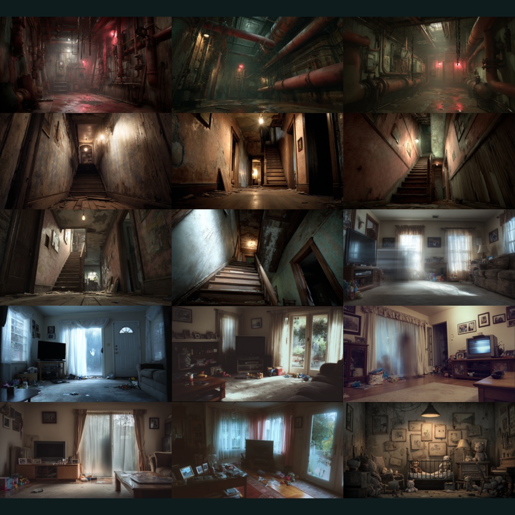 【背景素材】ホラー演出/屋内 161枚|日常・病院・廊下・古民家・洋館・アパート・地下室・教室(TRPG, マダミス, ココフォリア, ゲーム)