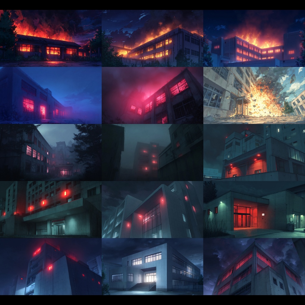 【TRPG背景素材】不穏な研究所 200枚|研究室•外観•会議室•培養液•廊下•階段•休憩室•倉庫etc