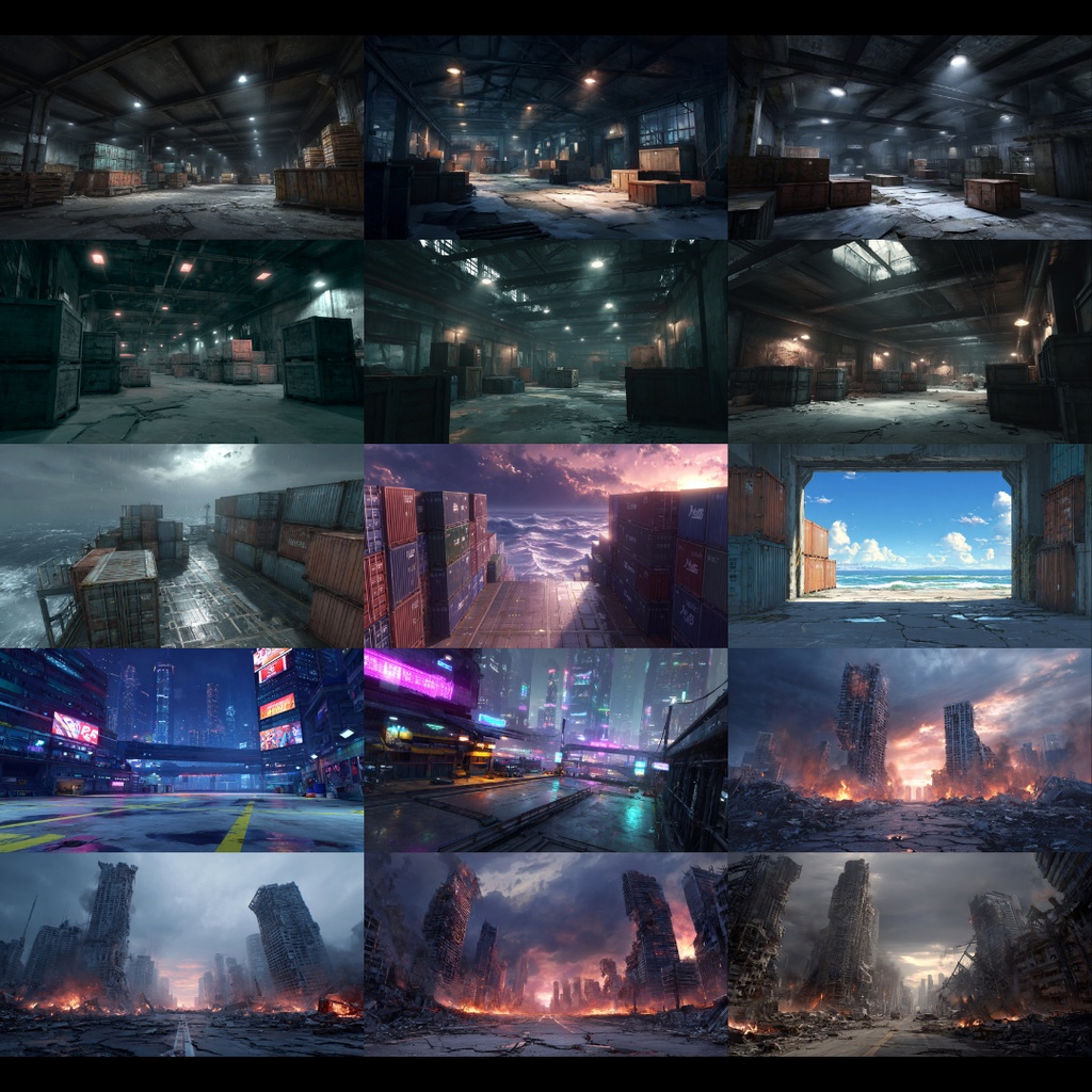 【背景素材】 戦闘シーンで使えそうな背景 200枚|ファンタジー系•現代系•自然系•施設系(TRPG, マダミス, ココフォリア, ゲーム)