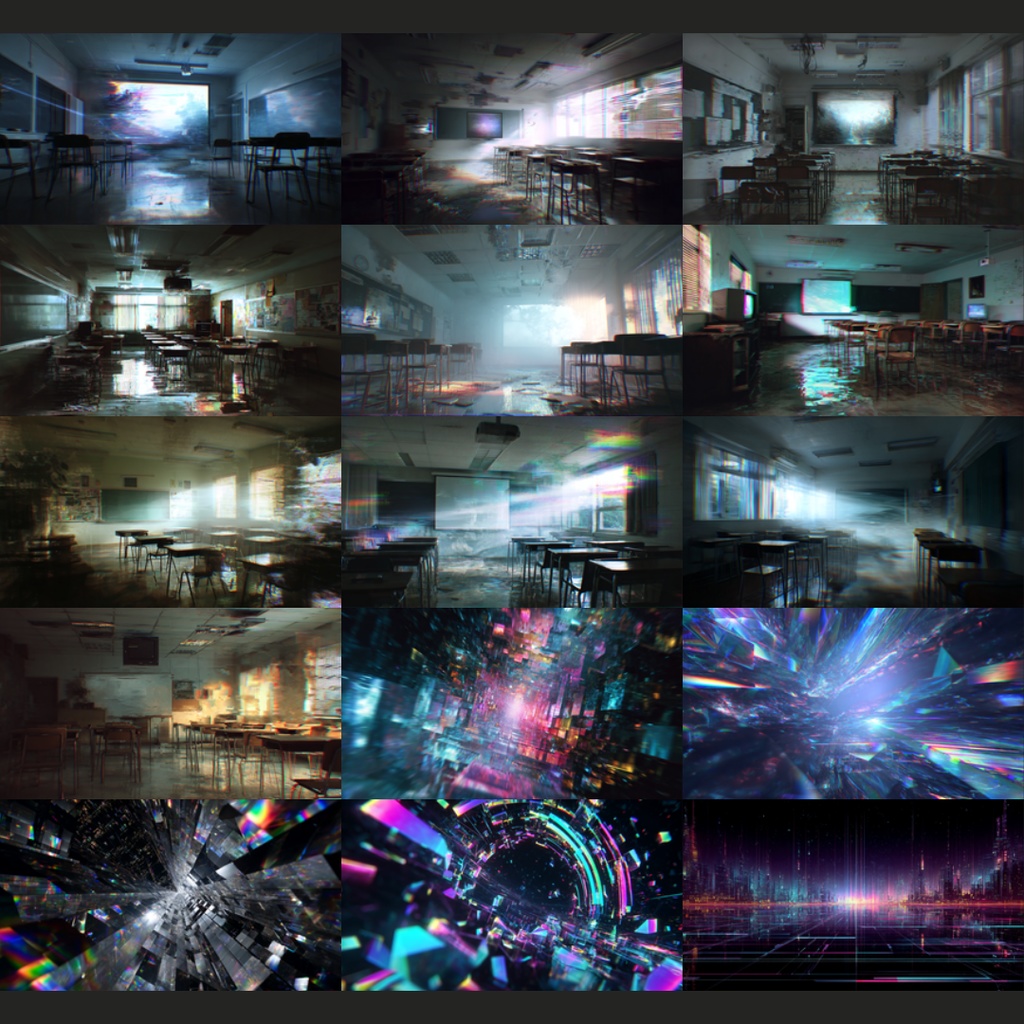 【背景素材】ノイズ・グリッチ風 155枚|(TRPG, マダミス, ココフォリア, ゲーム)