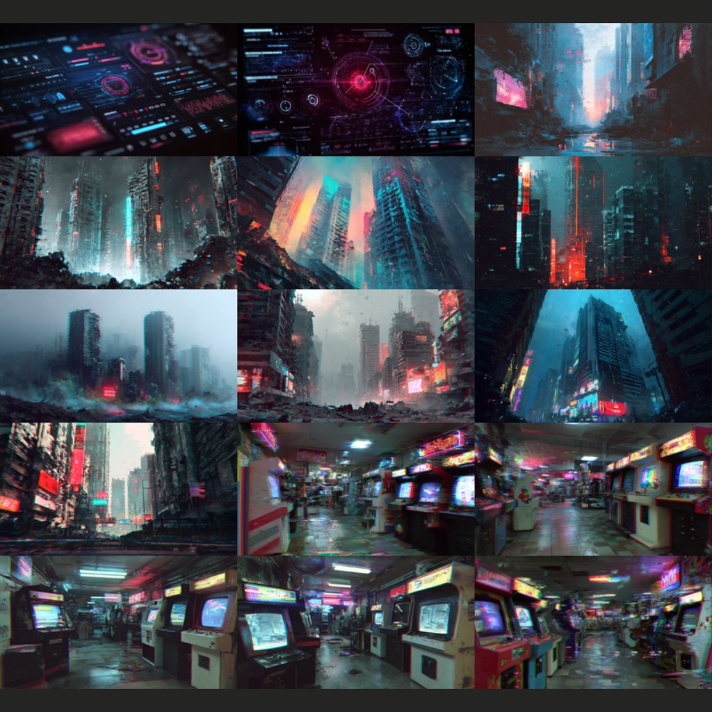 【背景素材】ノイズ・グリッチ風 155枚|(TRPG, マダミス, ココフォリア, ゲーム)