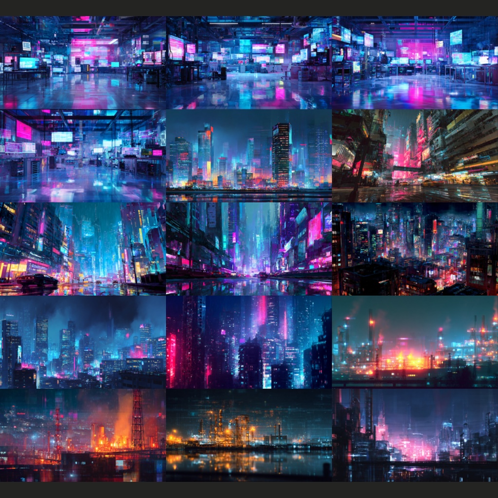 【背景素材】ノイズ・グリッチ風 155枚|(TRPG, マダミス, ココフォリア, ゲーム)