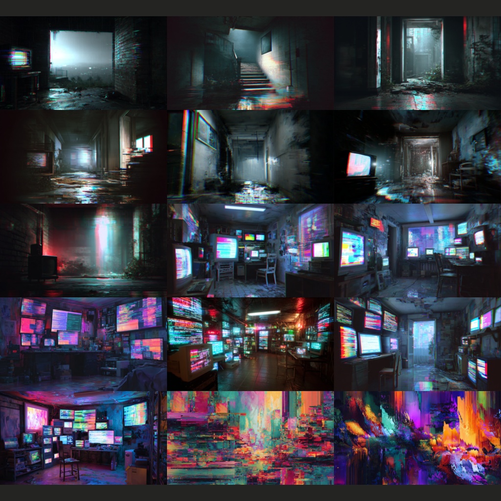 【背景素材】ノイズ・グリッチ風 155枚|(TRPG, マダミス, ココフォリア, ゲーム)