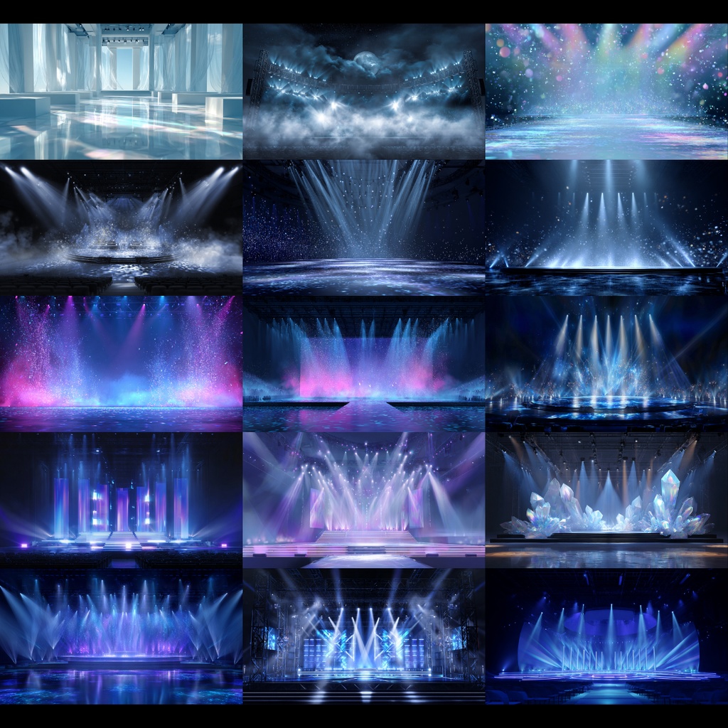 【背景素材】 ステージ 200枚|シンプル•キラキラ•カラフルetc(TRPG, マダミス, ココフォリア, ゲーム)