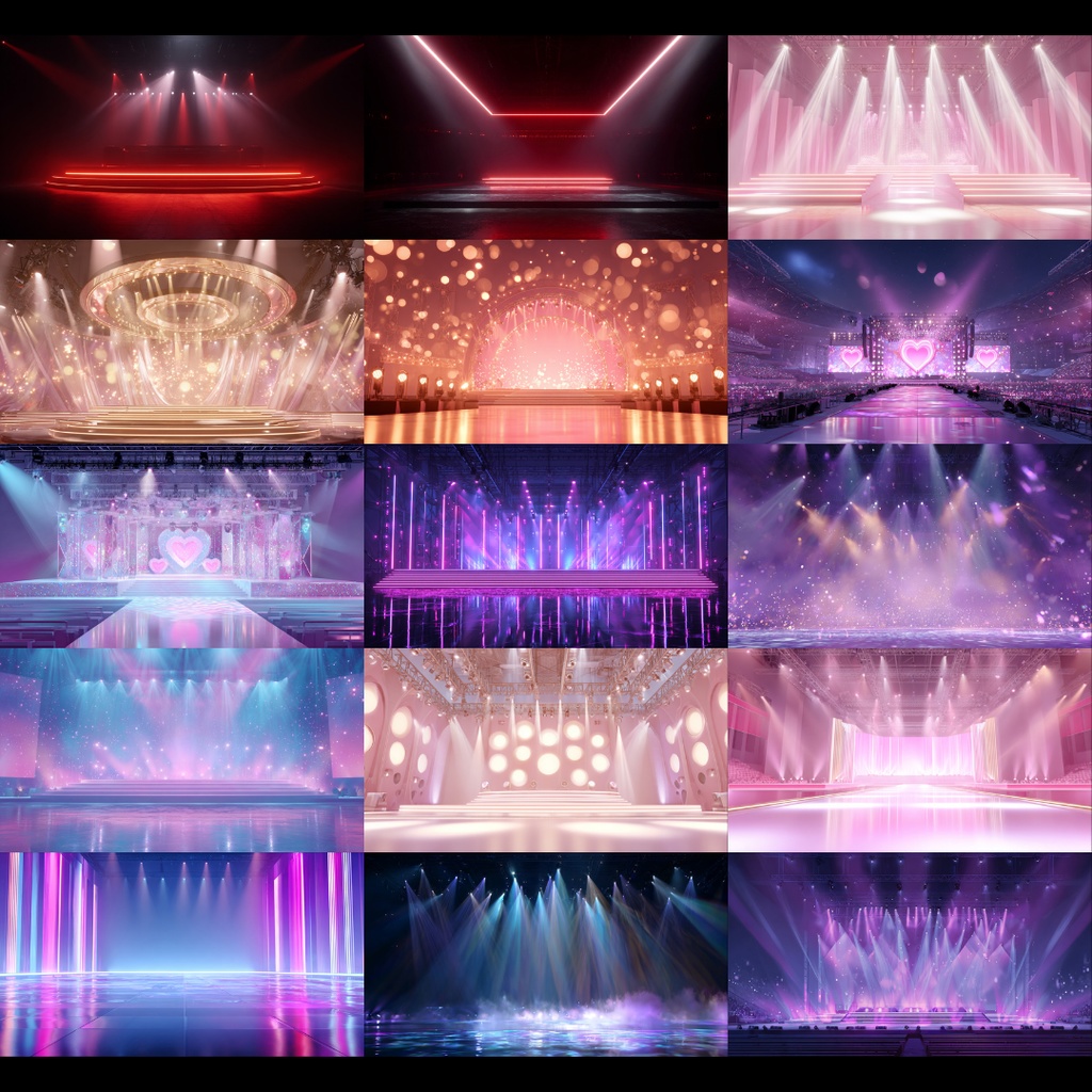 【背景素材】 ステージ 200枚|シンプル•キラキラ•カラフルetc(TRPG, マダミス, ココフォリア, ゲーム)