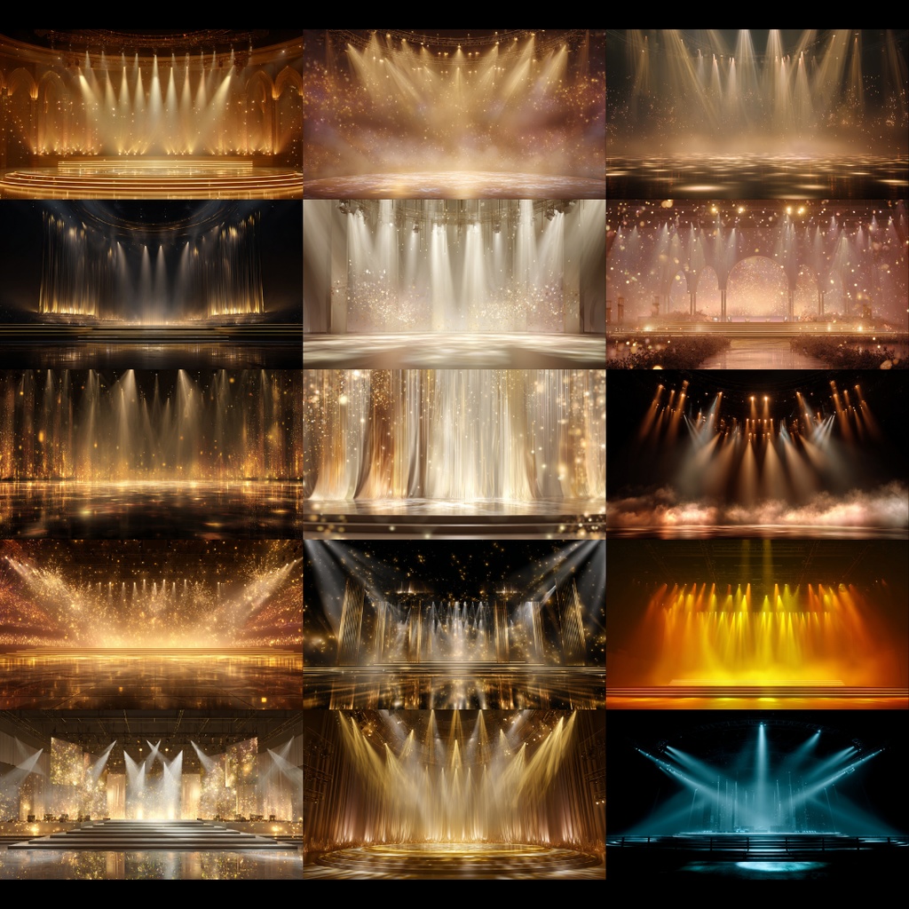 【背景素材】 ステージ 200枚|シンプル•キラキラ•カラフルetc(TRPG, マダミス, ココフォリア, ゲーム)