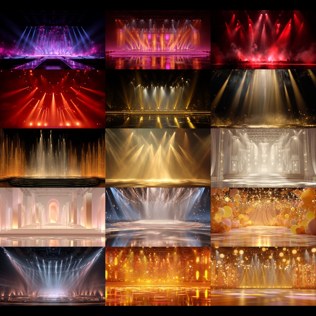 【背景素材】 ステージ 200枚|シンプル•キラキラ•カラフルetc(TRPG, マダミス, ココフォリア, ゲーム)