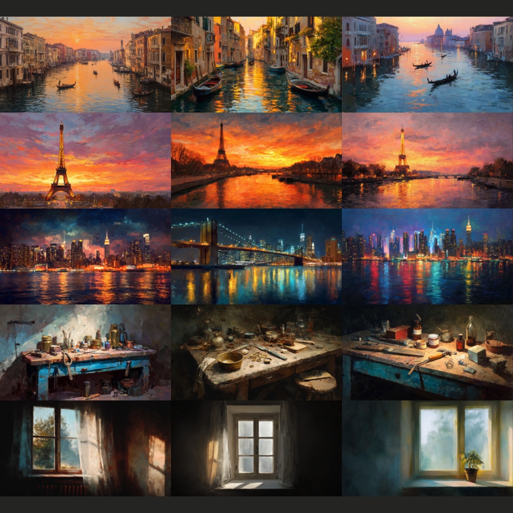 【背景素材】 油絵風|日常/非日常 201枚|部屋•風景•中世•街並み•海外etc(TRPG, マダミス, ココフォリア, ゲーム)