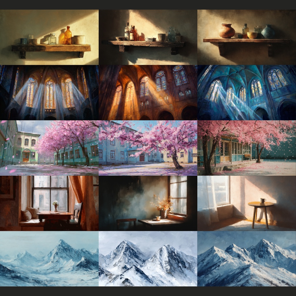 【背景素材】 油絵風|日常/非日常 201枚|部屋•風景•中世•街並み•海外etc(TRPG, マダミス, ココフォリア, ゲーム)