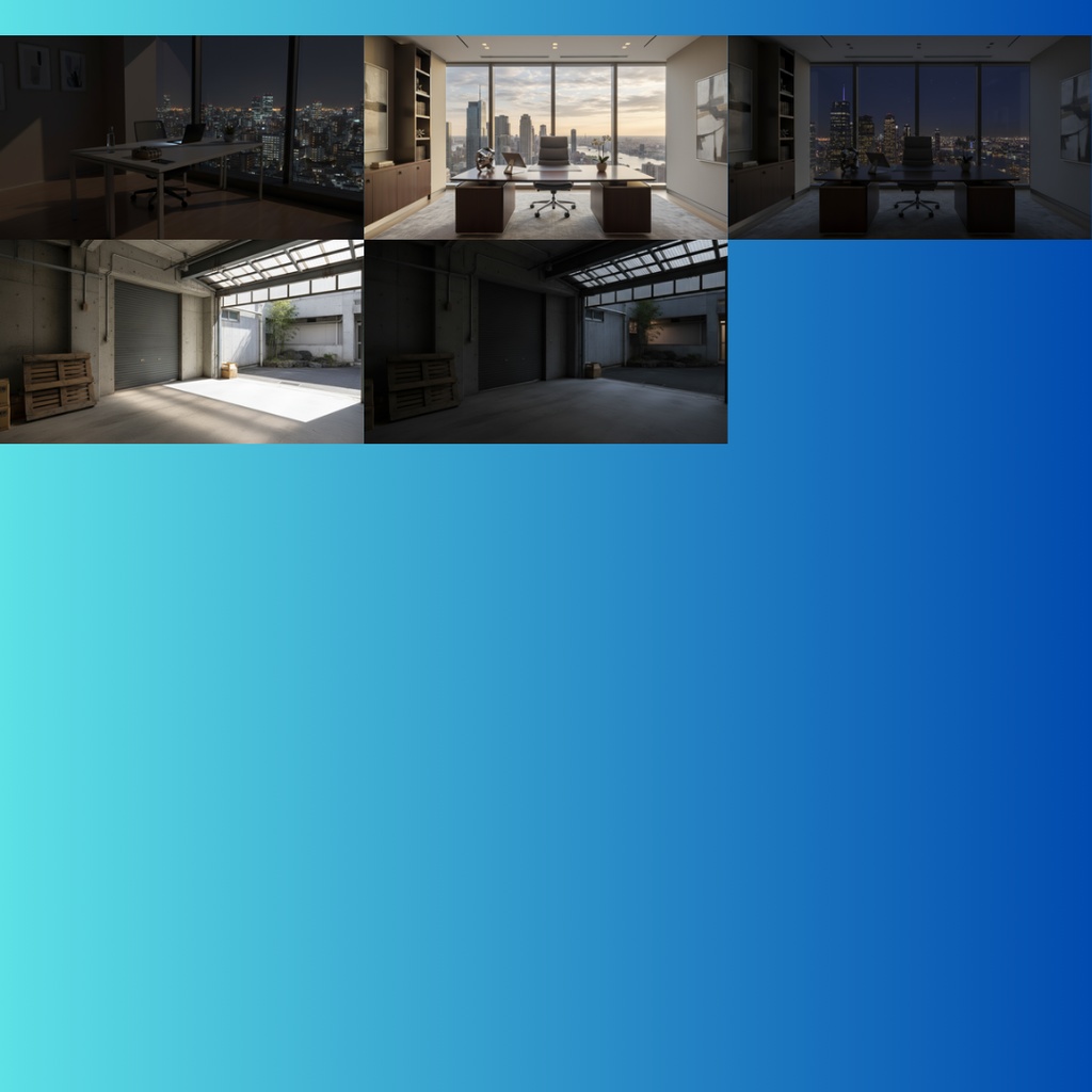 【背景素材】 オフィス/昼夜差分あり 50枚|コピー室・オフィス街・エントランス・資料室・書類保管庫・休憩室・給湯室・搬入口・社長室・窓際etc(TRPG, マダミス, ココフォリア, ゲーム)