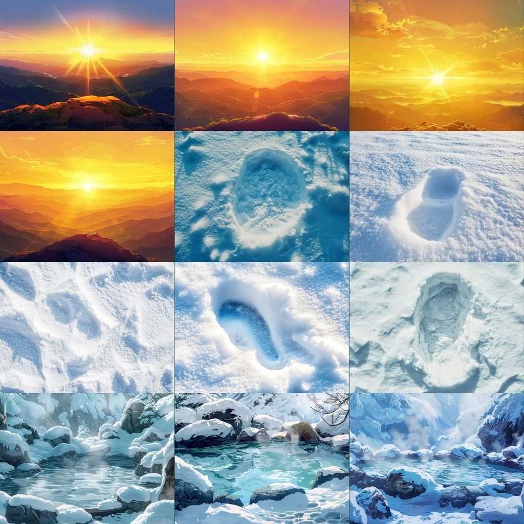 【フリー素材】冬の風景イラスト344枚|TRPG・ブログ・SNSに使える無料背景素材