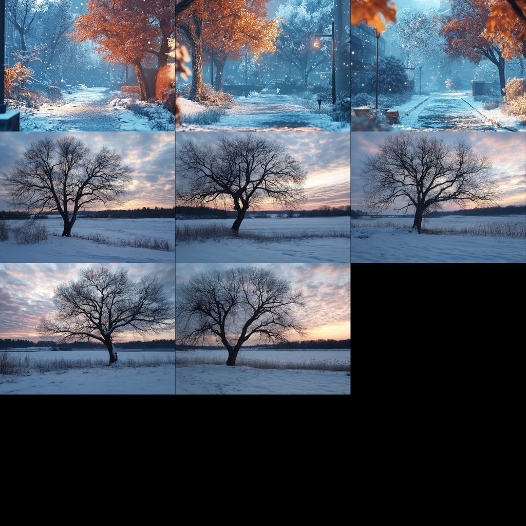 【フリー素材】冬の風景イラスト344枚|TRPG・ブログ・SNSに使える無料背景素材