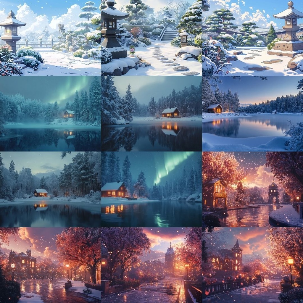 【フリー素材】冬の風景イラスト344枚|TRPG・ブログ・SNSに使える無料背景素材