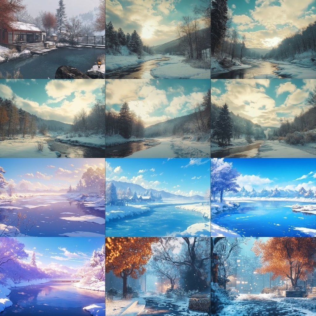 【フリー素材】冬の風景イラスト344枚|TRPG・ブログ・SNSに使える無料背景素材