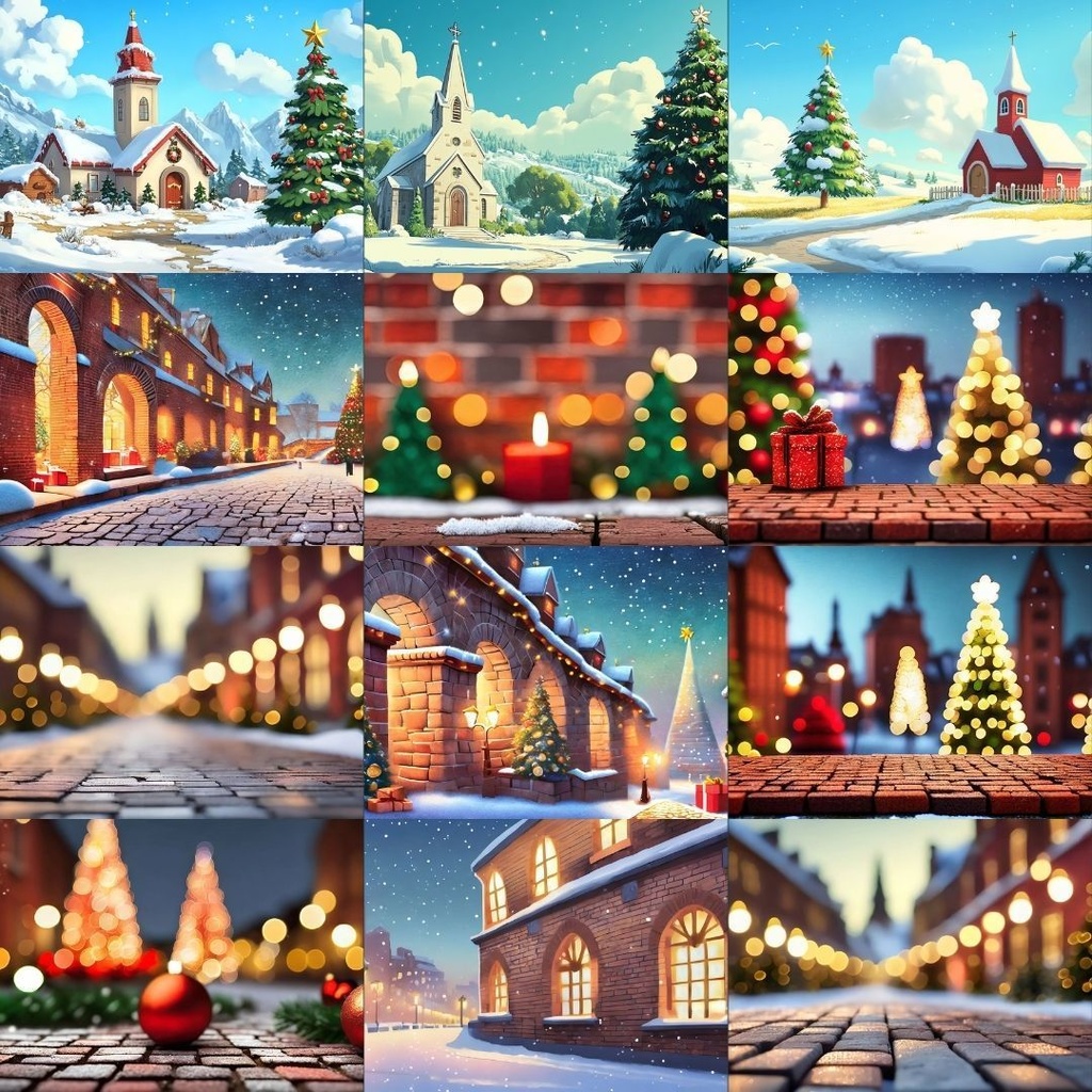 【フリー素材】冬の風景イラスト344枚|TRPG・ブログ・SNSに使える無料背景素材