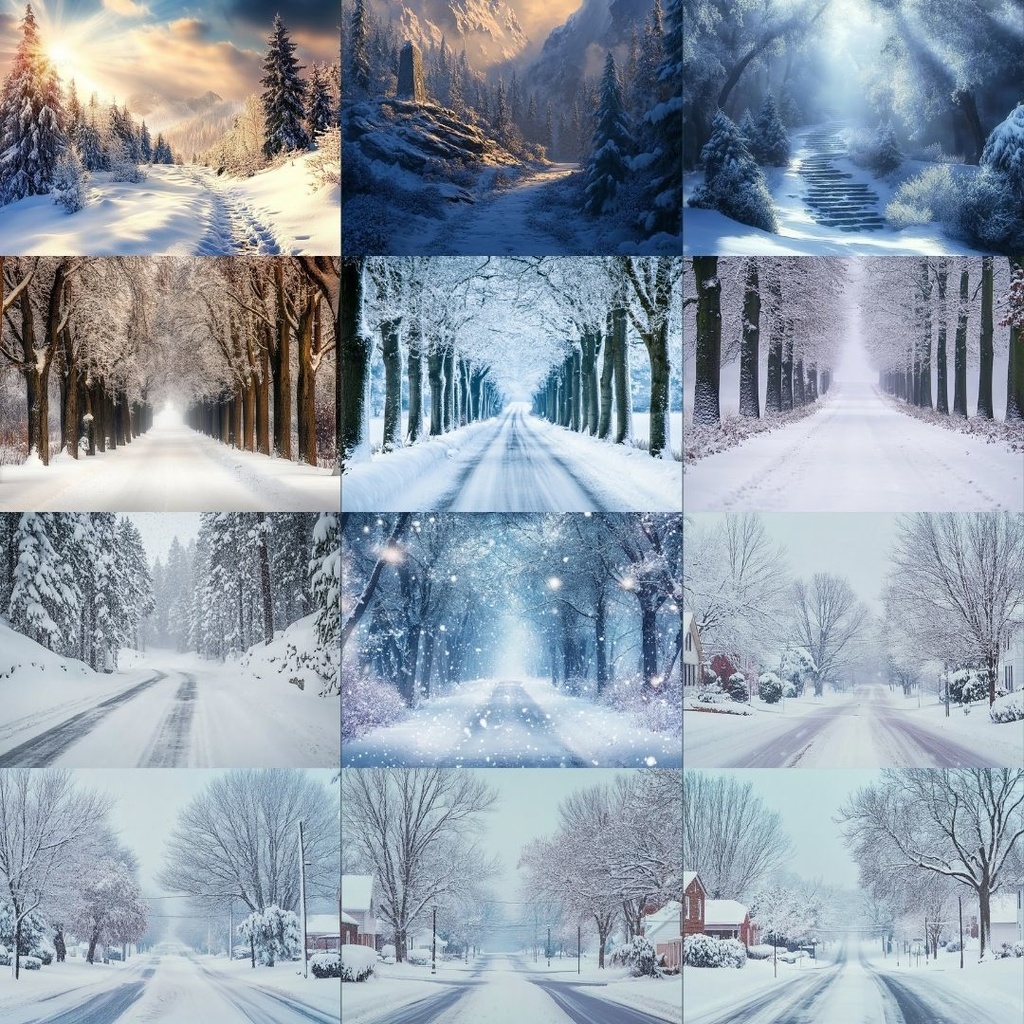 【フリー素材】冬の風景イラスト344枚|TRPG・ブログ・SNSに使える無料背景素材