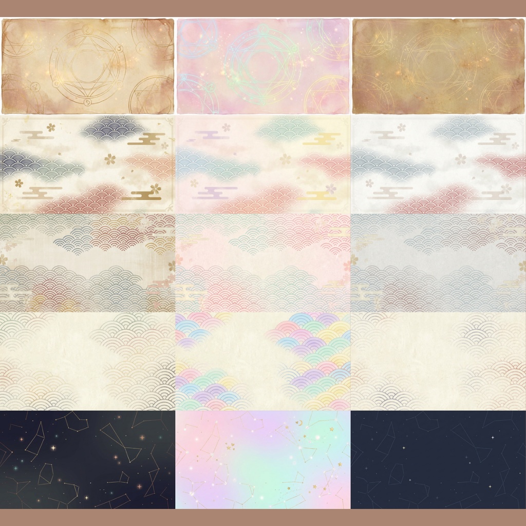 【背景素材】サムネイルに使えそうな背景 171枚|桜・海・ハロウィン・クリスマス・アンティーク・ホラー・カフェ雑談・魔法陣・星空etc(VTuber, TRPG, マダミス, ココフォリア, ゲーム)