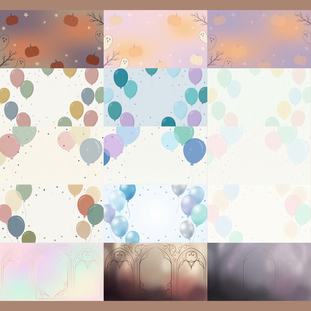 【背景素材】サムネイルに使えそうな背景 171枚|桜・海・ハロウィン・クリスマス・アンティーク・ホラー・カフェ雑談・魔法陣・星空etc(VTuber, TRPG, マダミス, ココフォリア, ゲーム)