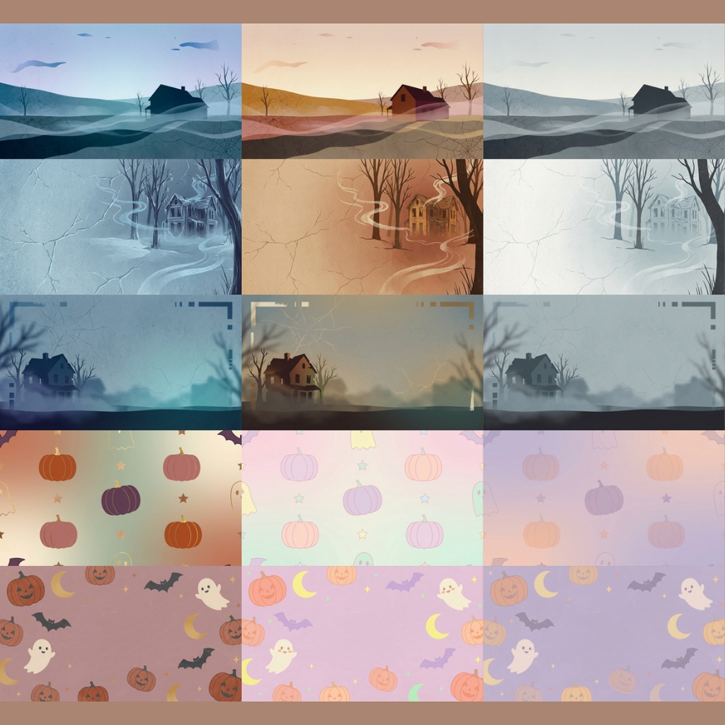 【背景素材】サムネイルに使えそうな背景 171枚|桜・海・ハロウィン・クリスマス・アンティーク・ホラー・カフェ雑談・魔法陣・星空etc(VTuber, TRPG, マダミス, ココフォリア, ゲーム)